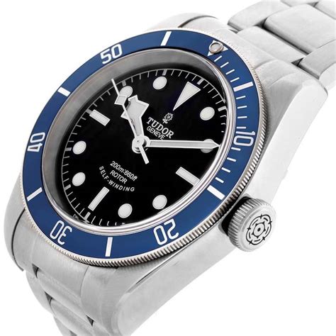 tudor black bay bleu|tudor black bay blue bezel.